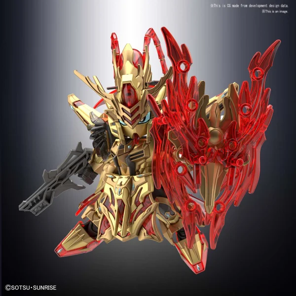 BANDAI HOBBY SD SANGOKU SOKETSUDEN [23] ZHOU YU AKATSUKI - SD Gundam Sangokuden Brave Battle Warriors