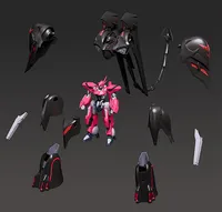 GOOD SMILE COMPANY MODEROID Black Sarena - Martian Successor Nadesico - photo 10