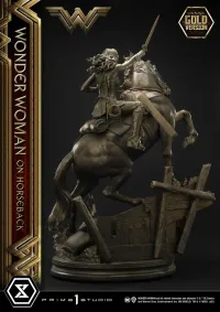 Prime 1 Studio Museum Masterline Wonder Woman (Film) Wonder Woman on HorseBack Gold Version - DC Comics - photo 21