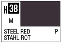 GSI Creos AQUEOUS HOBBY COLOR - H38 METALLIC GLOSS STEEL RED (PRIMARY) - photo 1