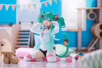 TAITO Hatsune Miku Desktop Cute Figure (Cat Ear T-Shirt Ver.) Reissue - Hatsune Miku - photo 10