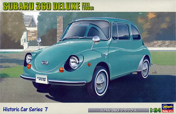 Hasegawa [HC7] 1:24 SUBARU 360 DELUXE 1968 - Scale Kits