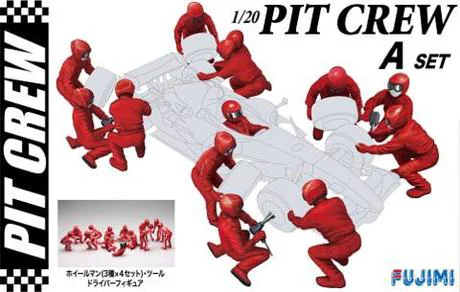 Fujimi [GT-20] 1/20 PIT CREWSET A - Kit Accessories
