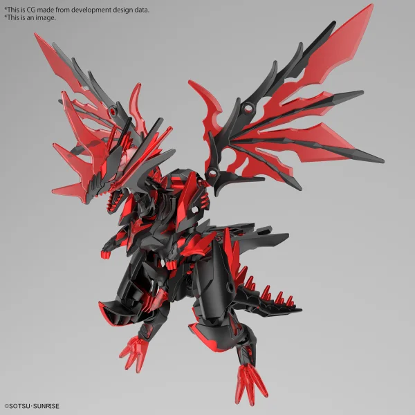 BANDAI HOBBY SDW HEROES DARK GRASPER DRAGON - SD World Heroes