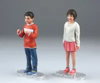 Hasegawa [CW10] 1:35 MechatroWeGo No.02 MILK & CACAO (Two kits in the box) - CREATOR WORKS SERIES - photo 6
