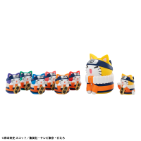 MEGA CAT PROJECT NARUTO Nyaruto！ Colorful FORTUNE CAT (6pc per box) 2
