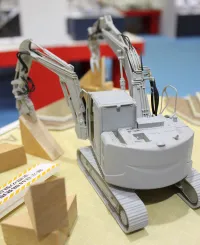Hasegawa [SW04] 1:35 HITACHI DOUBLE ARM WORKING MACHINE ASTACO NEO - Kit Accessories - photo 17