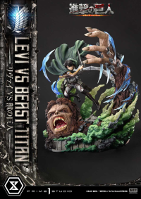 Ultimate Premium Masterline  TV animation Attack On Titan  Levi versus Beast Titan 39