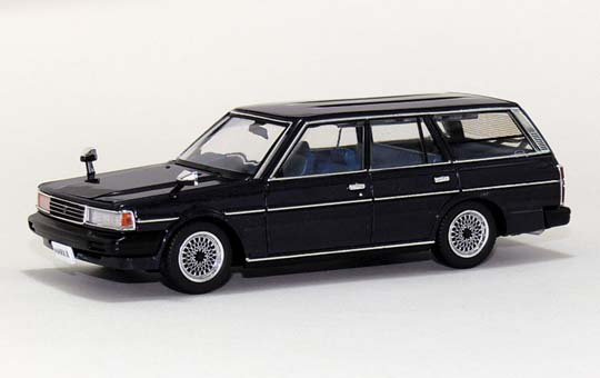 DIECAST MODEL CAR: YX76V MARK II VAN GL MID Ver.(BLUE MICA) (TOYOTA)