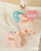 TOYZEROPLUS LuLu the Piggy Generic - Plush Keychain (Sky Blue Balloon ver.) - LuLu The Piggy - photo 6