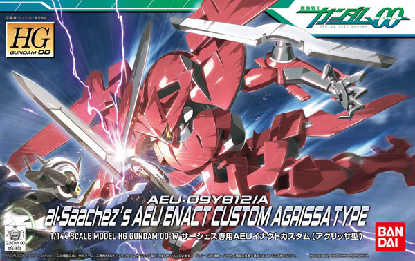 HG 1/144 #17 Aeu Enact Saachez Custom