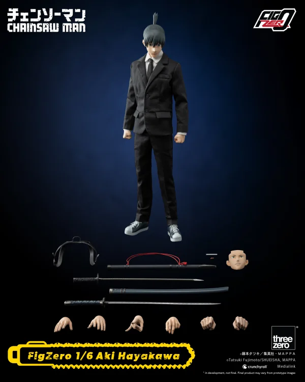threezero CHAINSAW MAN - FigZero 1/6 Aki Hayakawa - Chainsaw Man