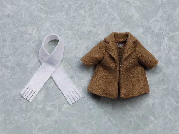 GOOD SMILE COMPANY Nendoroid Doll Coat & Scarf (Beige) - Figure Accessories