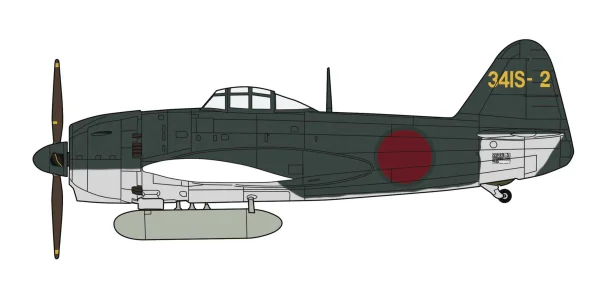 Hasegawa 1/48 Kawanishi N1K1-Ja SHIDEN (GEORGE) TYPE 11 Koh 341st Flying Group - Scale Kits