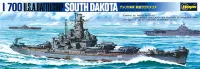 Hasegawa [607] 1:700 U.S. BATTLE SHIP SOUTH DAKOTA - Scale Kits - photo 1