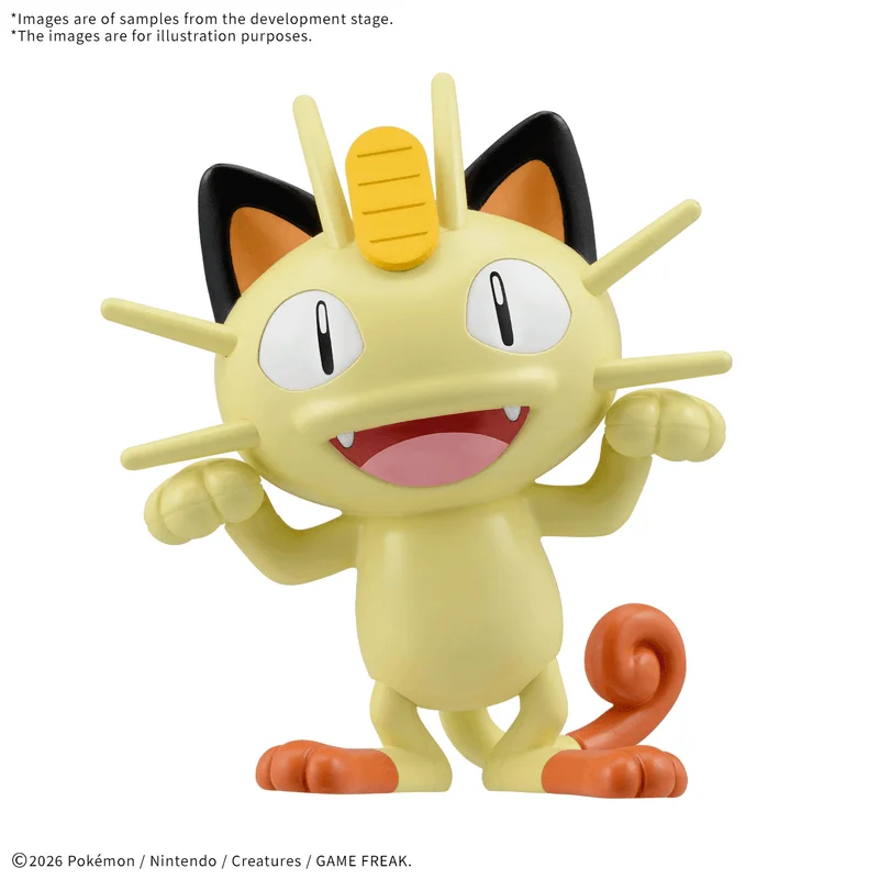 BANDAI HOBBY Pokémon Model Kit QUICK!! 28 MEOWTH - Pokémon