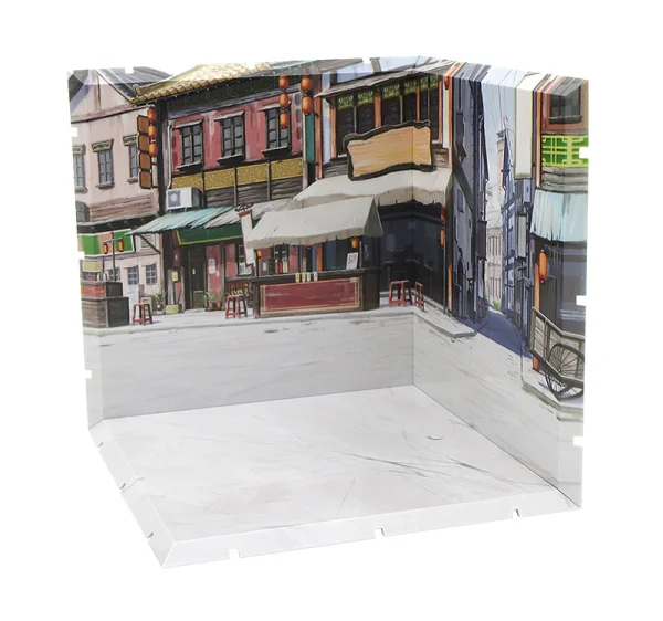 elcoco Dioramansion 150: Chinese Street Stall - Figure Accessories