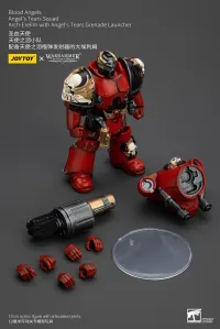 JOYTOY Blood Angels Angel's Tears Squad Arch-Erelim with Angel's Tears Grenade Launcher - Warhammer 40K - photo 5