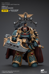 Sons of Horus Legion Praetor with Power Axe 1