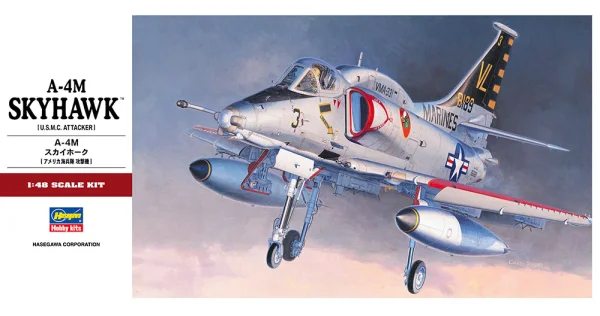 Hasegawa [PT33] 1:48 A-4M SKYHAWK - Scale Kits
