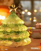 LuLu the Piggy - XL Sparkling Christmas Tree (Gold Green) 5