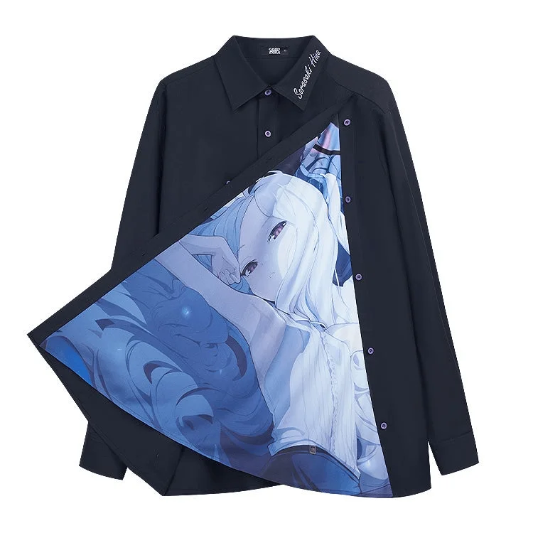 GoodSmile Moment Blue Archive Flip Shirt HINA (Size M) - Blue Archive