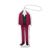 Costume acrylic keychain Ace Attorney Miles Edgeworth 1