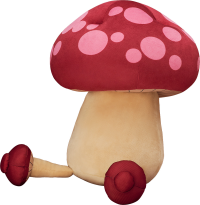 Big Plushie Walking Mushroom 3