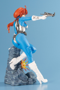G.I. JOE SCARLETT SKY-BLUE COLOR BISHOUJO STATUE 12