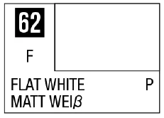 Mr. Color 62 - Flat White (Flat/Primary)