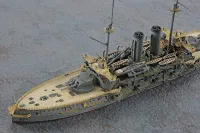 Hasegawa [QG59] 1:700 BATTLESHIP MIKASA DETAIL UP ETCHING PARTS - Kit Accessories - photo 1