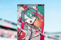 Hatsune Miku: Racing Ver. 2025 Collectible Holographic Ticket 16
