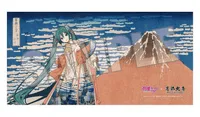 Presence CO., LTD. Hatsune Miku x Katsushika Hokusai iXima Bath Towel Fine Wind, Clear Morning - Hatsune Miku - photo 1
