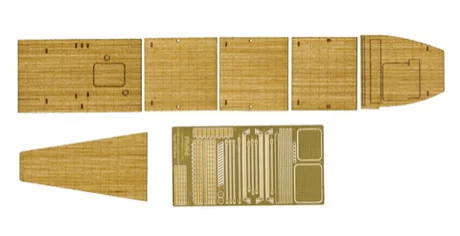 Fujimi [G-up No104] 1/700 Wood Deck Seal for IJN Aircraft Carrier Kaga Triple Flight Deck - Kit Accessories