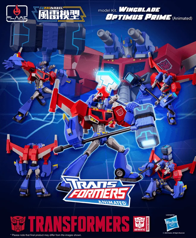 FLAME TOYS [Furai Model] Wingblade Optimus Prime (Animated) - Transformers