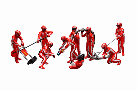 [GT-21] 1/20 PIT CREW SET B