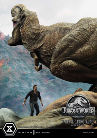 Legacy Museum Collection Jurassic World: Fallen Kingdom (Film) Tyrannosaurus-Rex & Carnotaurus 1/15 scale Deluxe Version 69