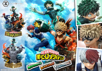 Ultimate Premium Masterline My Hero Academia Midoriya, Bakugo & Todoroki 1
