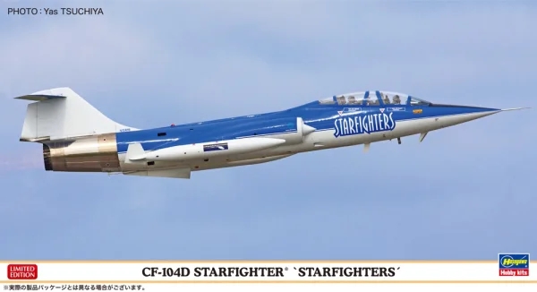 Hasegawa 1/48 CF-104D STARFIGHTER "STARFIGHTERS" - Scale Kits