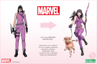 MARVEL HAWKEYE (KATE BISHOP) BISHOUJO STATUE 8