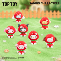Sanrio characters Sweet Strawberry Series Plush Pendant Blind Box 4
