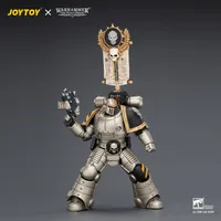 JOYTOY Iron Warriors MkII Legionary1 with Vexilla, Bolter and Bolt Pistol - Warhammer 40K - photo 3