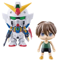 BANDAI GUNDAM CROSS WING GUNDAM & HEERO・YUY - Mobile Suit Gundam Wing - photo 1