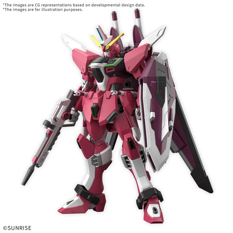 BANDAI HOBBY HG 1/144 INFINITE JUSTICE GUNDAM & BOOSTER UNIT (Tentative) - Gundam SEED FREEDOM ZERO