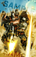 COMBAT ARMORS MAX 32: 1/72nd Scale Abitate T10B Blockhead Ver. GT 5