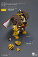 Imperial Fists Lord Castellan Evander Garrius, The Tyrant of Cthonia with the Subjugator and Incineratus 23