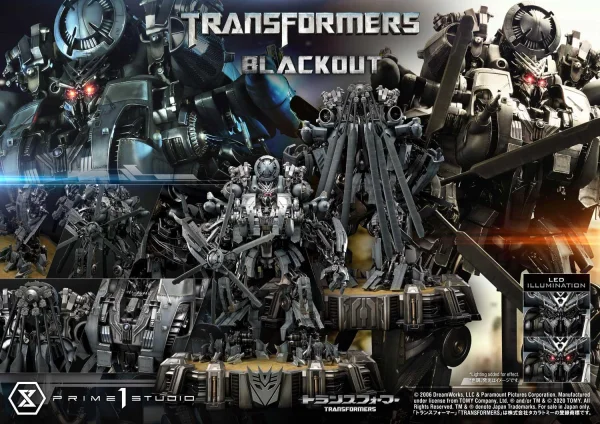 Prime 1 Studio Museum Masterline Transformers (Film) Blackout - Transformers