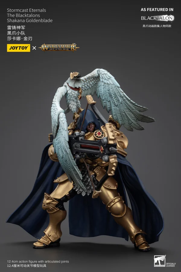 JOYTOY Stormcast Eternals The Blacktalons Shakana Goldenblade - Warhammer 40K