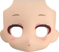GOOD SMILE COMPANY Nendoroid Doll Customizable Face Plate - Narrowed Eyes: With Makeup (Cream) - Figure Accessories - photo 2