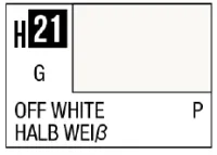 GSI Creos AQUEOUS HOBBY COLOR - H21 GLOSS OFF WHITE (PRIMARY) - photo 1